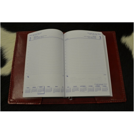 Agenda cuero