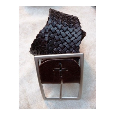 Cinturón cuero ancho