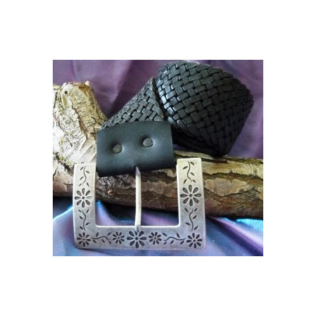 Cinturón cuero ancho