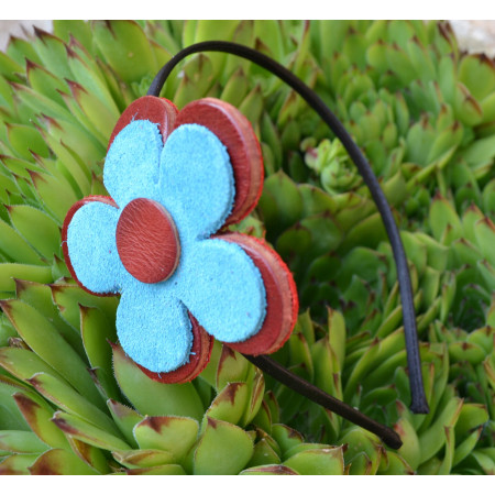 Diadema cuero