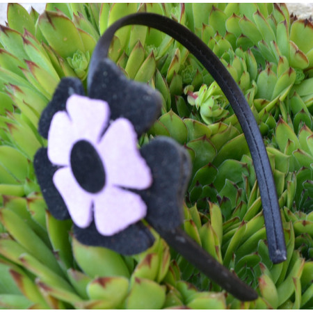 Diadema cuero