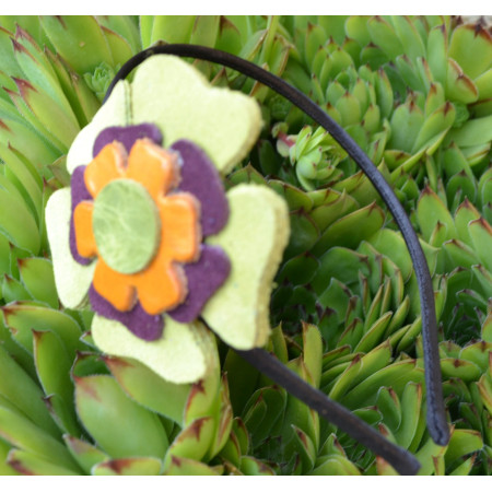 Diadema cuero