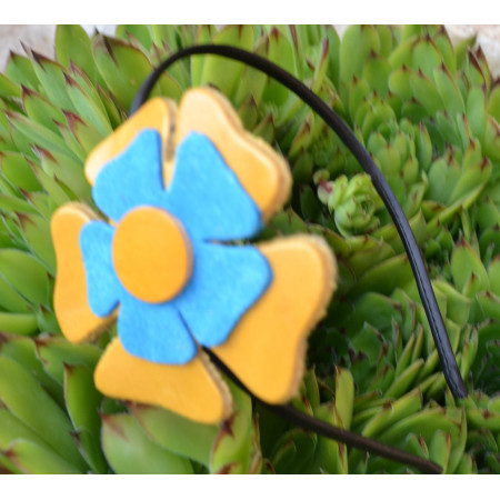 Diadema cuero