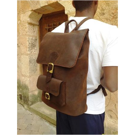 Mochila cuero Addis