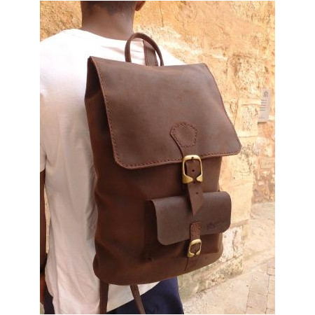 Mochila cuero Addis