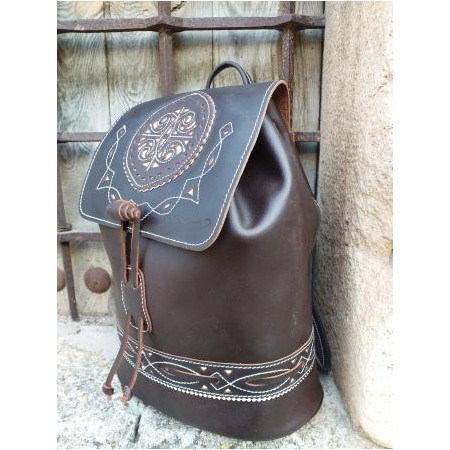 Mochila cuero Amhara