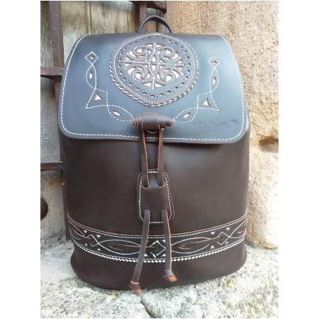 Mochila cuero Amhara