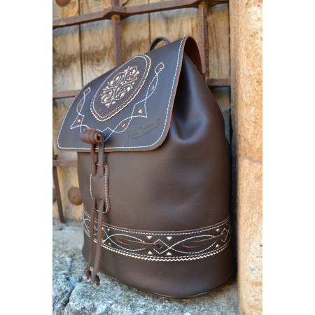 Mochila cuero Amhara