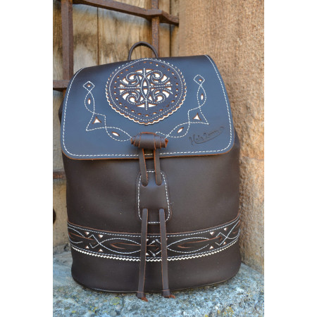 Mochila cuero Amhara