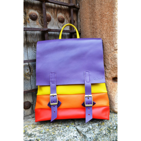 Mochila cuero Carmina