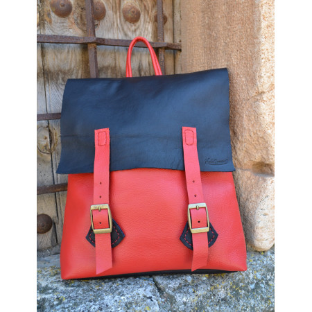 Mochila cuero Carmina