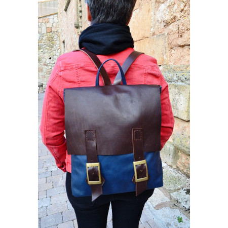 Mochila cuero Carmina