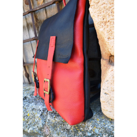Mochila cuero Carmina