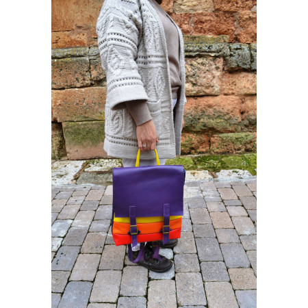 Mochila cuero Carmina