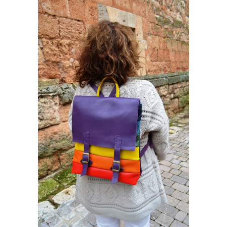 Mochila cuero Carmina