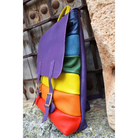 Mochila cuero Carmina