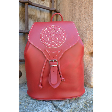 Mochila cuero Tigray