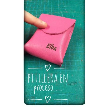 Pitillera cuero personalizable