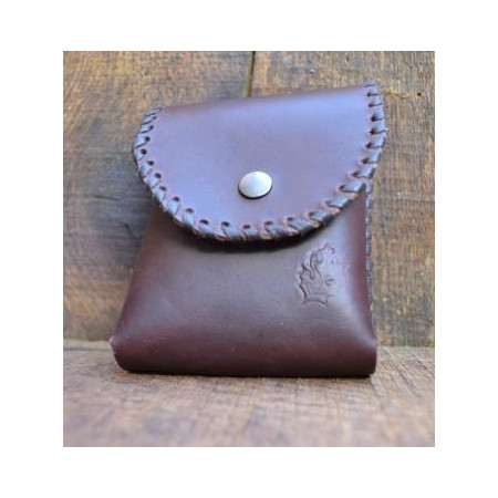 Pitillera de cuero