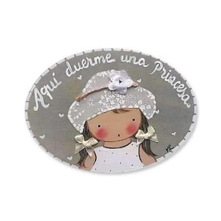 Placas madera infantiles