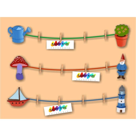 Tendedero decorativo