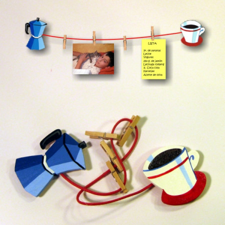 Tendedero decorativo