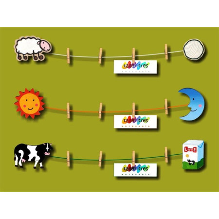 Tendedero decorativo