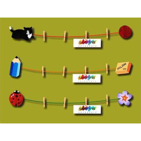 Tendedero decorativo