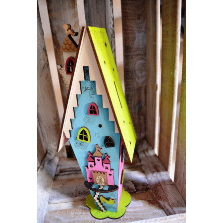 Hucha infantil madera