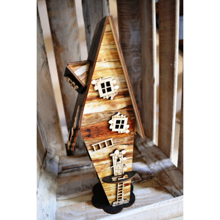 Hucha infantil madera