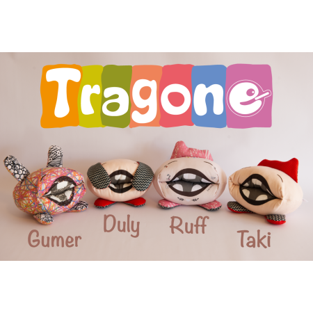 Tragone – Mascota tragamóviles