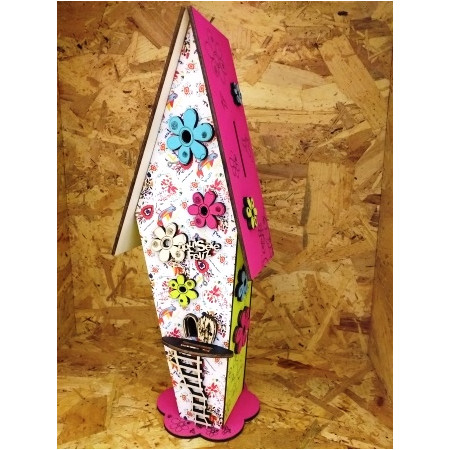 Hucha infantil madera