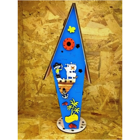 Hucha infantil madera