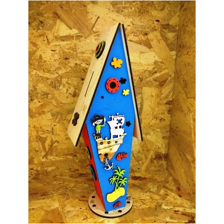 Hucha infantil madera