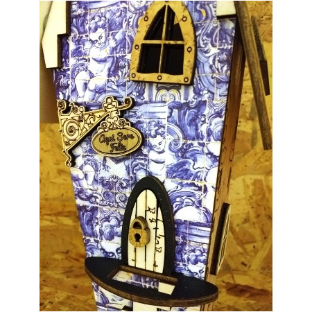 Hucha infantil madera