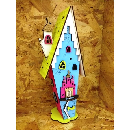 Hucha infantil madera