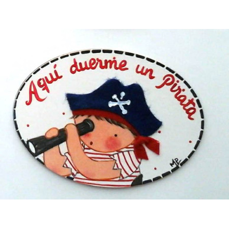 Placas madera infantiles