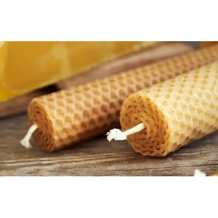 Vela de cera de abeja