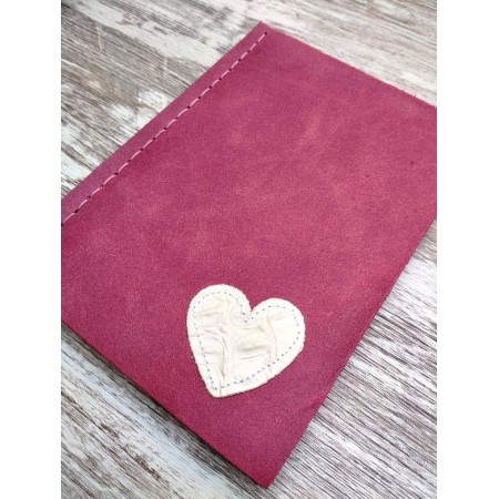 Libreta de cuero artesanal personalizable | Hecha a mano en España