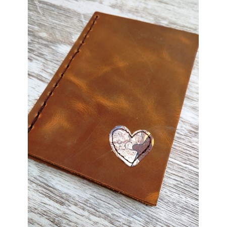 Libreta de cuero artesanal personalizable | Hecha a mano en España