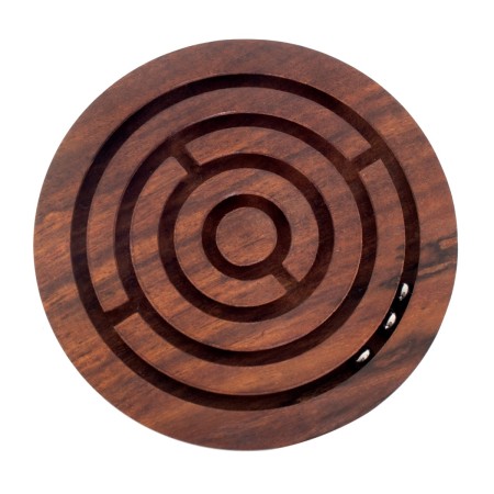 Juego de Laberinto de Madera – Destreza y Concentración | Artesanía Natural