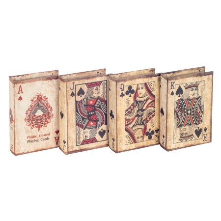 Caja libro con baraja