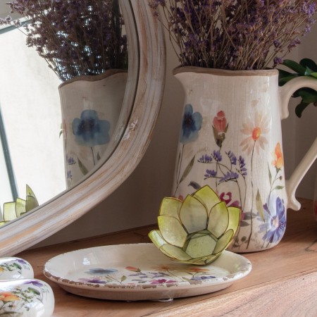 Portavelas flor de loto