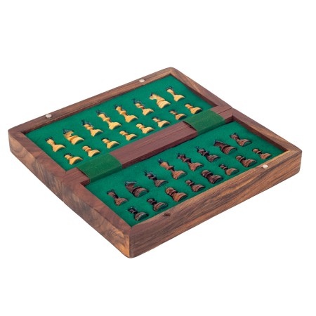 Ajedrez magnético de madera