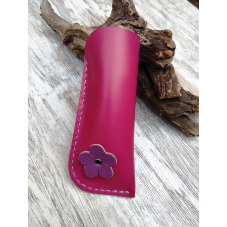 Funda de cuero artesanal para gafas | El Hada Leanan