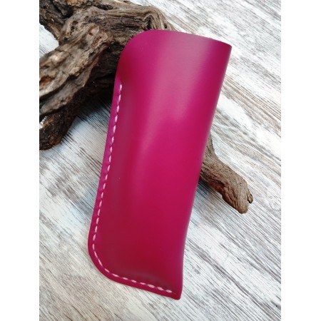 Funda de cuero artesanal para gafas | El Hada Leanan