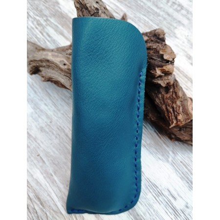 Funda de cuero artesanal para gafas | El Hada Leanan