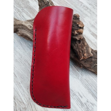 Funda de cuero artesanal para gafas | El Hada Leanan