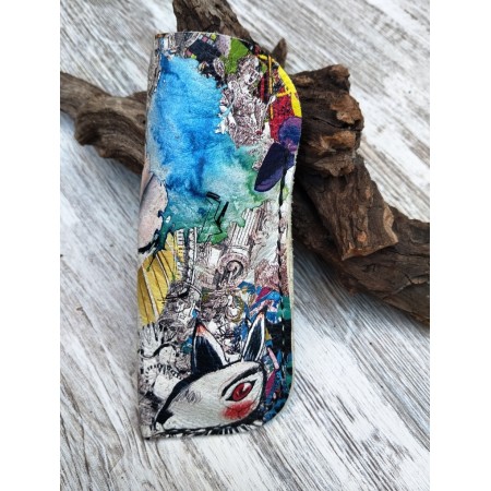 Funda de cuero artesanal para gafas | El Hada Leanan