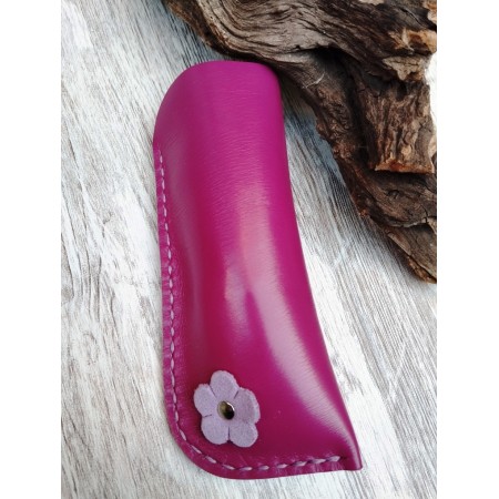 Funda de cuero artesanal para gafas | El Hada Leanan